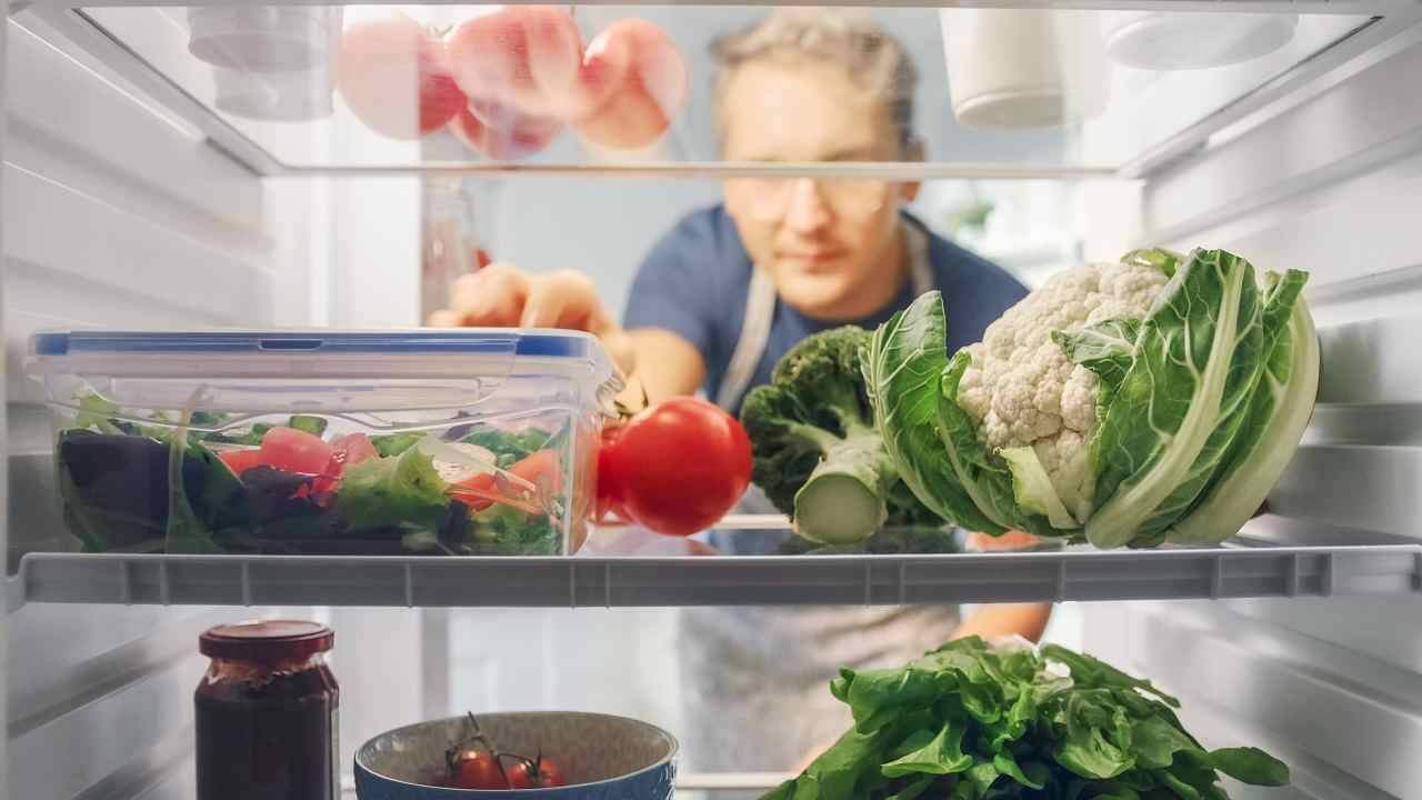 alimentos en el frigorífico
